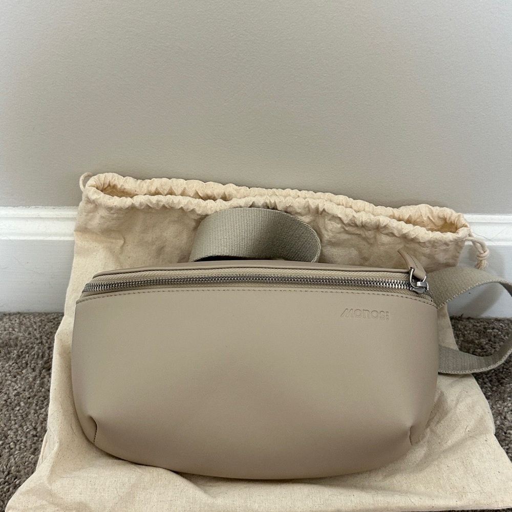 NWT MONOS Sling Bag - Ivory - Vegan Leather